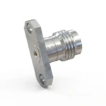 2.4mm Female 2-Hole Flange Mount RF Connector – Field Replaceable, 12.22mm Hole Spacing, 0.23mm Pin Diameter - 2.4-kfd16