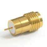 SMA Female Solder Attachment RF Connector – Press in Mount, Tab Terminal, 0.48mm Pin Diameter, Pin Terminal - sma-kss4