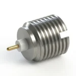 SMP Male Limited Detent RF Connector – Stub Terminal, Thread-In, Solder - smp-jyd1-l