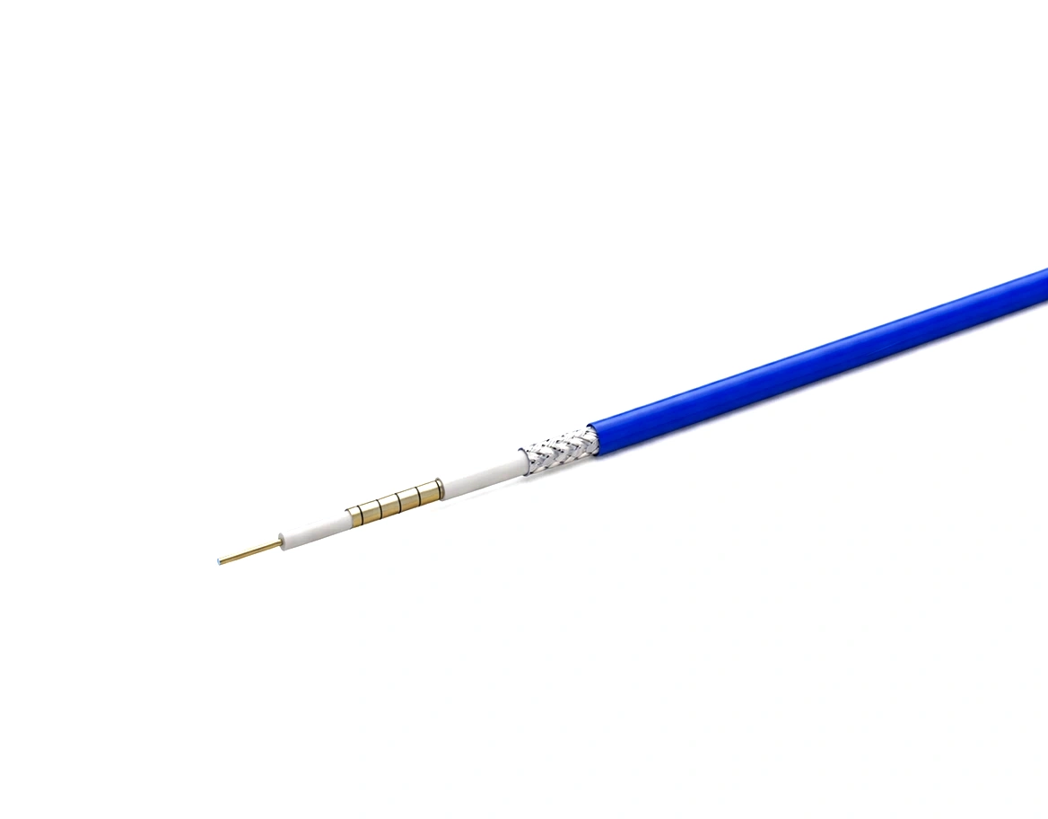 Phase-Stable 26.5GHz Ultra Flexible Precision Test Coaxial Cable with FEP Jacket - Model CFT500MWA76 coaxial cable CFT500MWA76